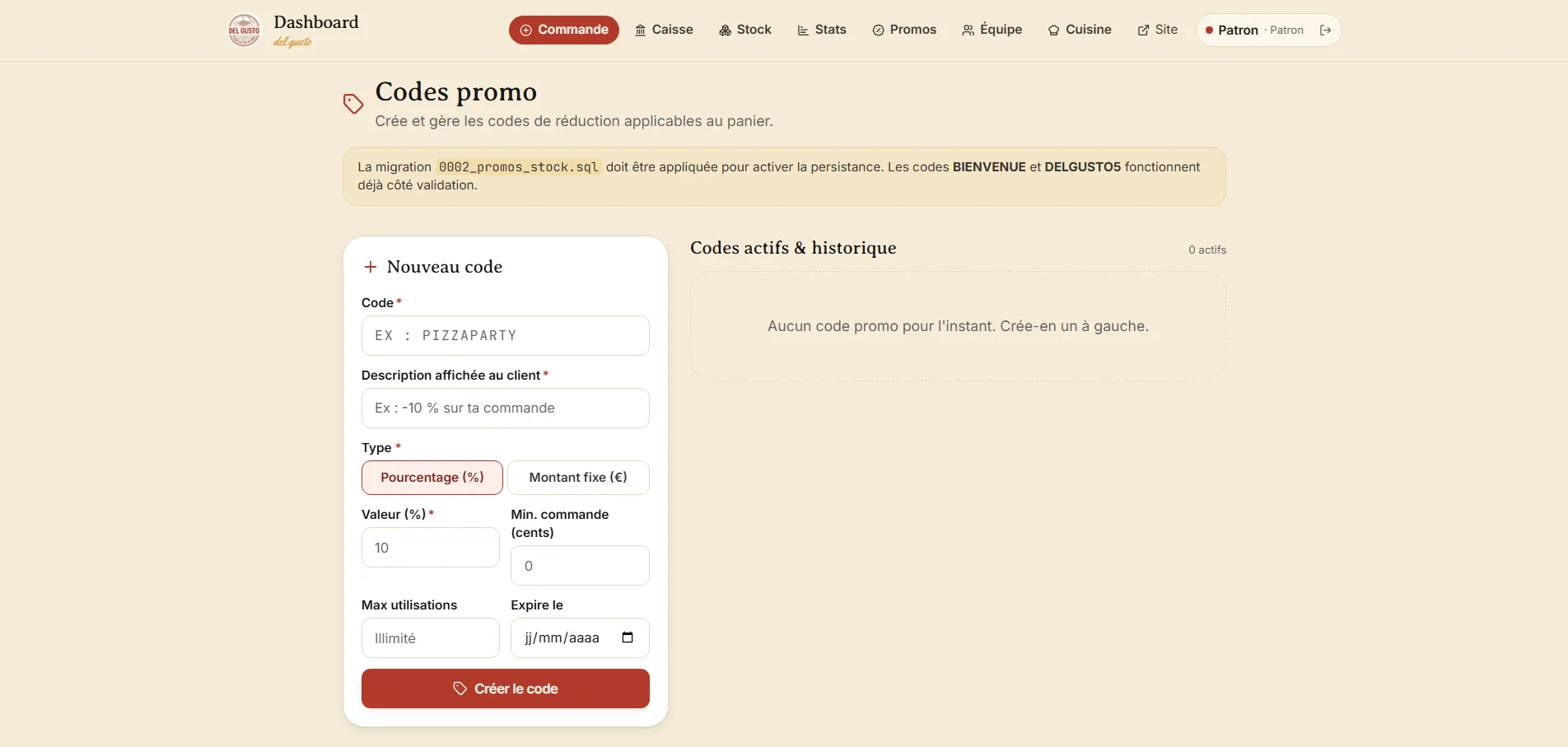 Plateforme de commande en ligne pour Pizzeria - Plateforme web, aperçu 6 du site vitrine, création site web Mons | Digitalova